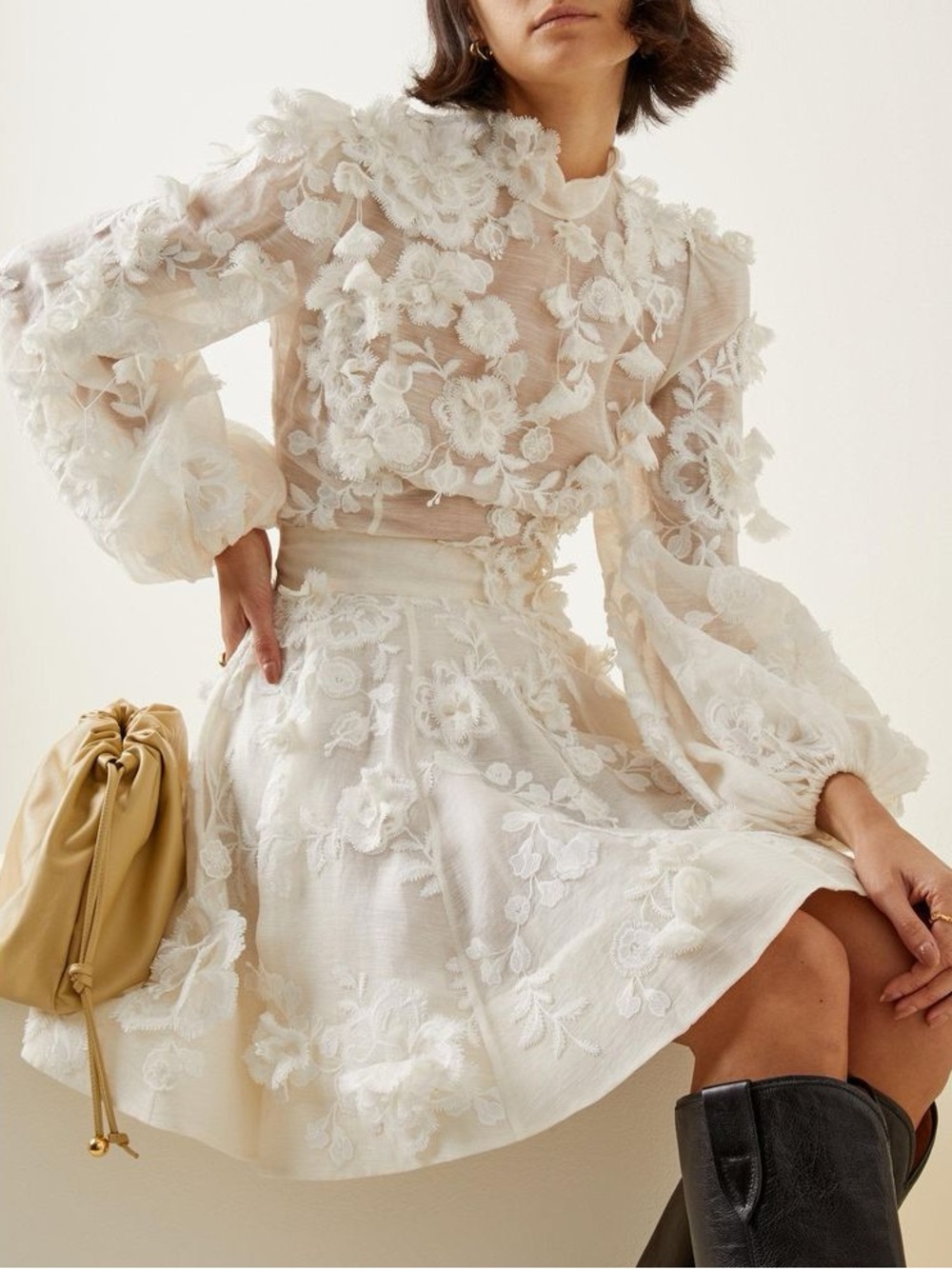 Zimmermann Postcard Floral Blouson Shirt
